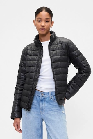 Gap V-frch Logo Lw Puffer Jkt Kadın Siyah Mont 791284000