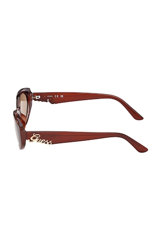 Guess Gu00307 50e 56 Kadın Güneş Gözlüğü Kahverengi