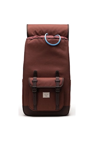 Herschel Little America Mid Backpack Omuz Çantası-en: 22,5 Cm, Boy: 13,5 Cm, Derinlik: 9,5 Cm 11391-07127 Kahverengi Kahverengi