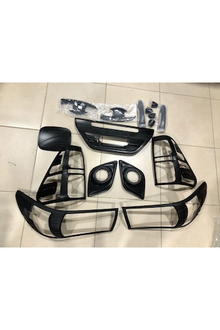 Sentinel Toyota Hilux Revo Kaplama Seti Siyah Full 2015+ 20parça