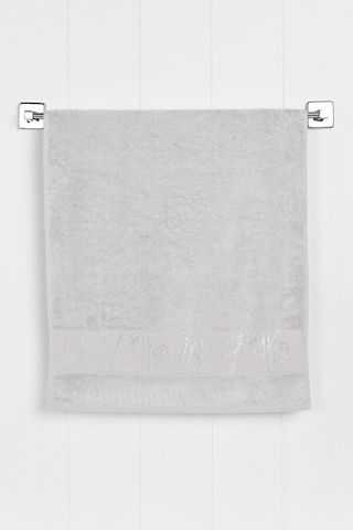 Nurpak Bambu Yüz Havlusu 50 x 90 - Gri