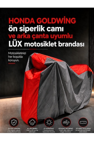 Honda Goldwing Modelleriyle Uyumlu Lüx Motosiklet Brandası Honda Goldwing Modelleriyle Uyumlu Lüx Motosiklet Brandası