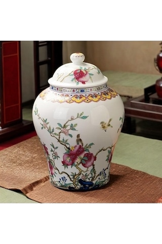 Tongxida Bosphorusboutique Zencefil Teneke Suntek Seramik Renkli Porselen Kutu Kavanoz De Çok Çin Çay Bosphorusboutique Tp Ço Çok Renkli