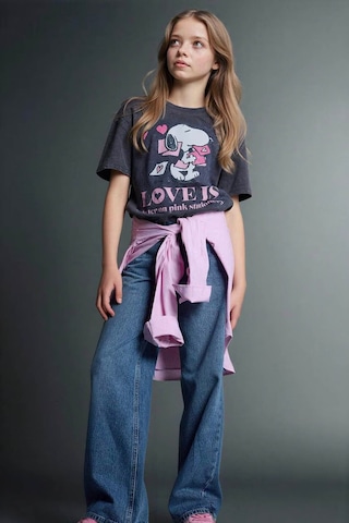 Defacto Straıght Wıde Geniş Paça Jean Pantolon Kız Çocuk G4654a826smnm28 Mavi-nm28