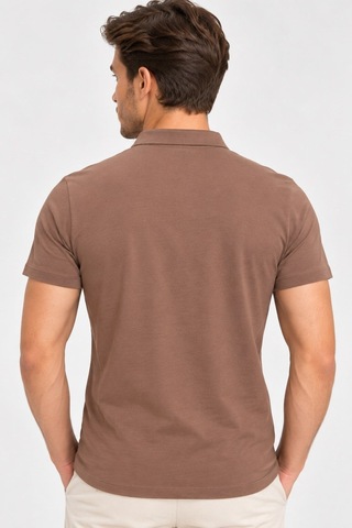 T9560 Dewberry T-shırt-açık Kahve