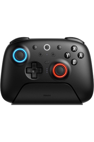 8bitdo Pro Controller Ultimate 2 Bluetooth Siyah Switch 2 Ve Windows Uyumlu, Şarj Dock Tmr Joystick