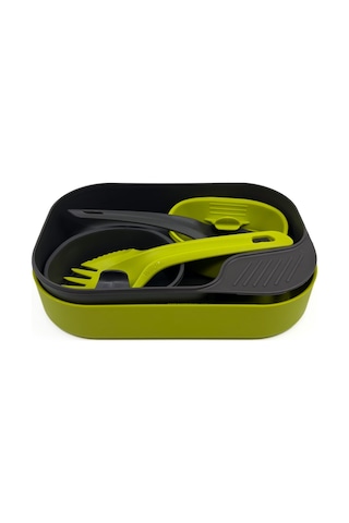 Wildo Camp-a-box Duo Light Yemek Seti - Limon Yeşili Yeşil