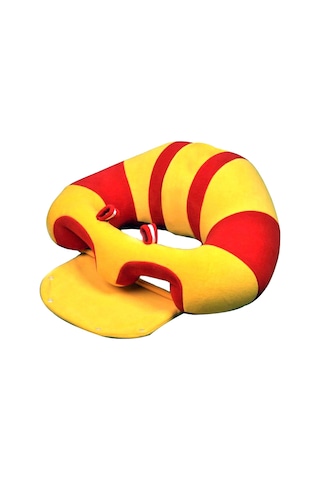 Bebek Destek Oturma Minderi Bebeyatmaz - Sarı Kırmızı