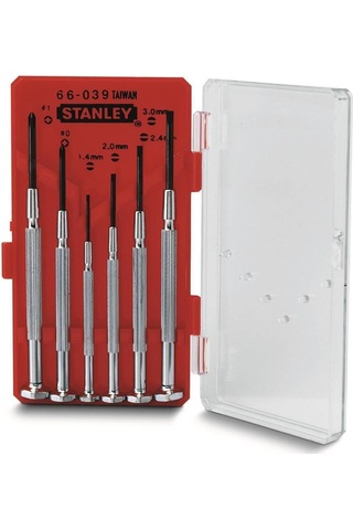 Stanley St166039 Saatçi Tornavida Seti, 6 Parça