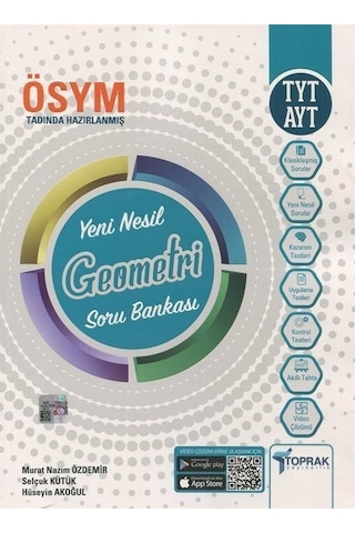 TYT-AYT Yeni Nesil Geometri Soru Bankası (Güncel) / Selçuk Kütük TYT-AYT Yeni Nesil Geometri Soru Bankası (Güncel) / Selçuk Kütük