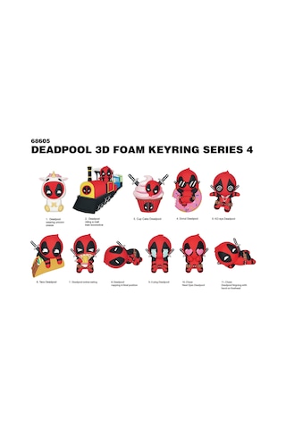 Deadpool Klipsli Figür Seri 4 68605