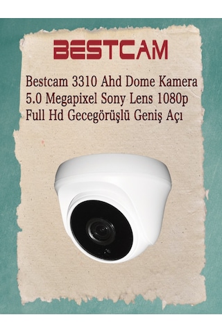 Ahd 3310 Dome Kamera 5 Mp Sony Lensli 1080p Full Hd Gece Görüşlü Ahd 3310 Dome Kamera 5 Mp Sony Lensli 1080p Full Hd Gece Görüşlü