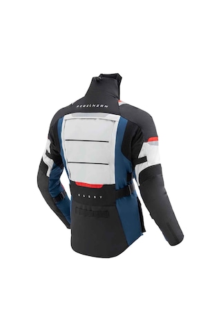 Rebelhorn Cubby V Kışlık Motosiklet Montu Gri - Kırmızı - Mavi 75066