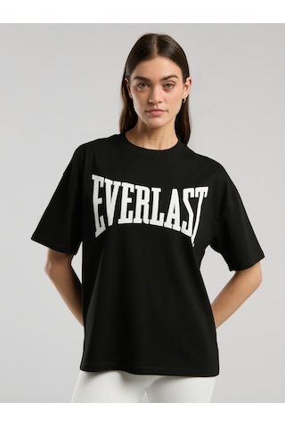 Everlast Ever Classics Wmn Oversize Siyah Kadın Tişört Siyah