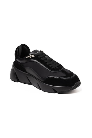 Ca999 Black Sneaker Erkek Mu69600tca 999 Paciotti Calf/suede Comascio Siyah