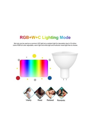 Ulzyvf Sesle Kontrolü Akıllı Ampul: Zamanlayıcı, Rgb+w+c Aydınlatma, Grup Kontrolü Ve Cihaz Paylaşımı Özellikleri Şeffaf Şeffaf