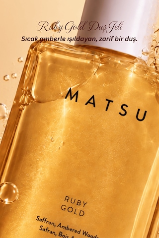 Ruby Gold Acı Badem & Safran Aromatik Duş Jeli 290 Ml Vanilya
