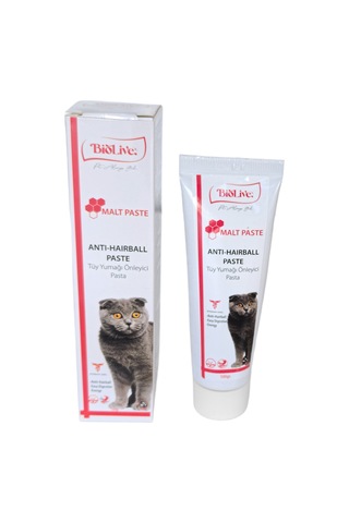 Biolive Antihairball Kediler İçin Tüy Yumağı Önleyici Paste 100gr