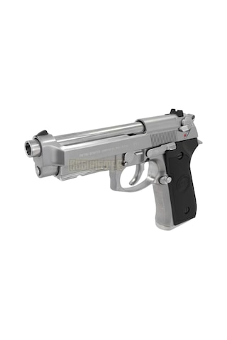 We Beretta M9a1 Rail Silver Full Auto Gbb Airsoft Tabanca
