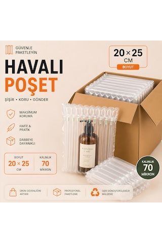 Havalı Poşet Ambalaj - 20 Adet