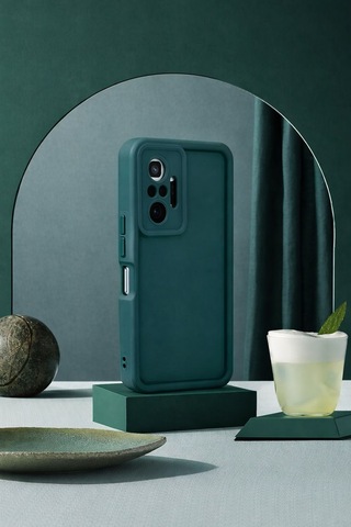 Mi Redmi Note 10 Pro Ve Redmi Note 10 Pro Max Uyumlu Kamera Çıkıntılı Mat Silikon Telefon Kılıfı Resimdeki