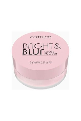 Catrice Bright-Blur Loose Powder 010 Yumuşatıcı Ve Açıcı Pudra Yumuşak Pembe 010 3'lü