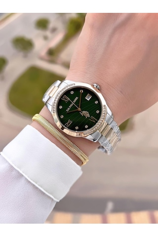 U.s.polo Assn Çelik Kordon 5 Atm Suya Dayanıklı Kadın Kol Saati+bileklik Hediyeli Uspa.2059.b08