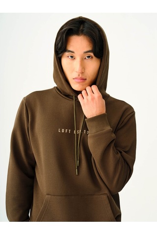 Loft Erkek Sweatshirt Koyu Haki Lf2038143 25kp69000098 P69195 Koyu Haki