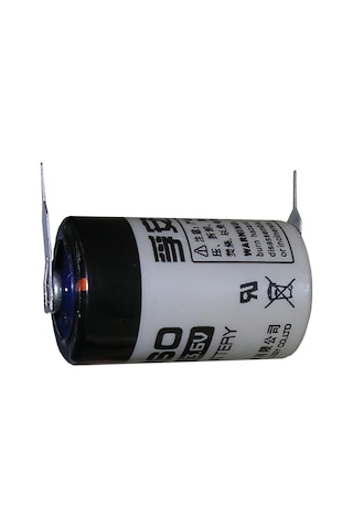 Fanso ER14250H 3.6V 2 Pin 1/2AA Kısa Lityum Pil