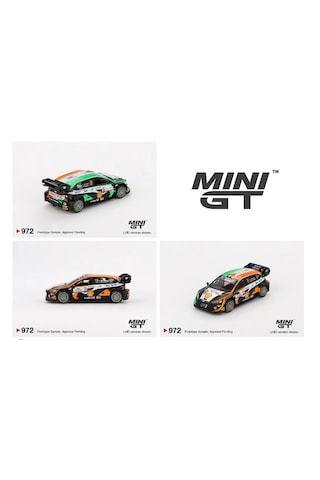 Mini Gt 1/64 Hyundai İ20 N Rally1 11 2023 Rally Croatia Power Stage Winner 972