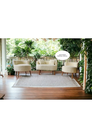 Çay Seti Koltuk Takımı - Ofis Balkon Kafe Bahçe Salon Mobilyası 2+1 +1 Diğer