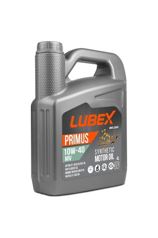 Lubex Primus Mv 10W-40 Sentetik Motor Yağı 4 x 4 L