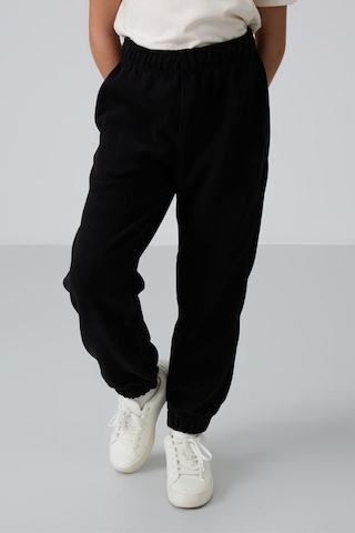 Standart Fit 2li Paket Siyah-gri Melanj Kız Çocuk Eşofman Alt - 75155 Siyah - Gri
