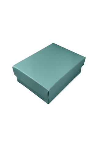 Özer Kutu Açık Yeşil Karton Kolye & Mini Set Kutusu24 Lü Paket İçi Süngerli Açık yeşil