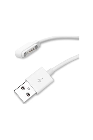 Alkatronik Usb 4 Pin Pogo Kablo Akıllı Saat Manyetik Sabitleyici Şarj Kablosu Usb 2.0