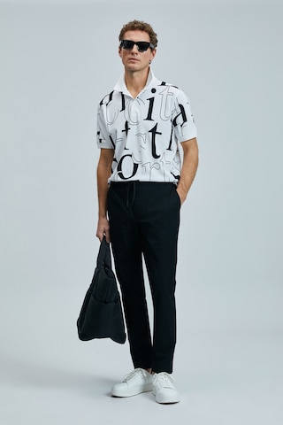 Lufian 111040219 Dıamond Smart Erkek Polo Tişört Erkek T-shirt Beyaz