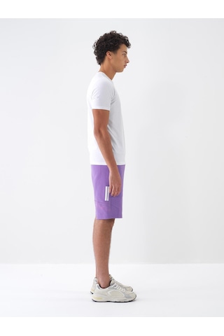 Xint Beyaz Pamuk Dokulu Slim Fit Tişört 502123