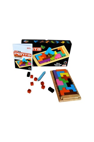 Redka -Kumtoys Redka Penta Blook Ahşap Akıl Zeka Eğitici Oyuncak