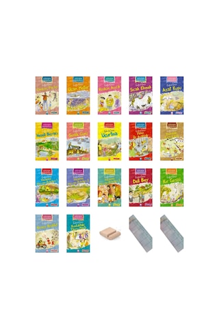 Gülten Dayıoğlu - Gelincik Dizisi 17 Kitap Set / 3. Sınıf / 8-9 Yaş Hikaye+tablet Tutucu