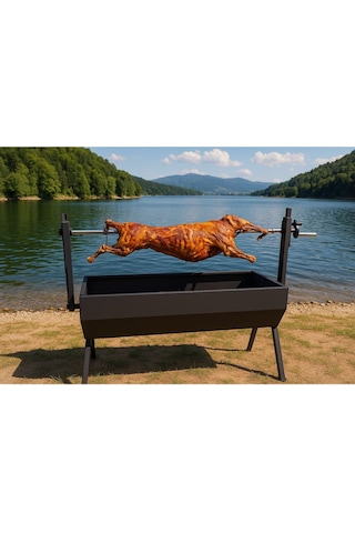 Alevra Mangal Kuzu Çevirme Mangalı Diğer