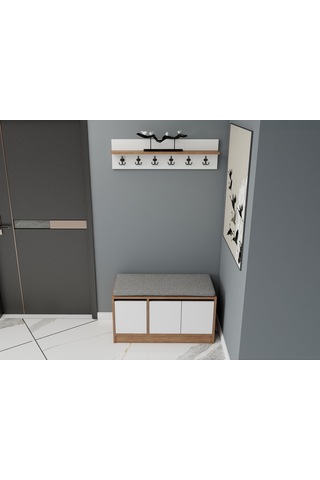 Mira Ayakkabı Dolabı Kahverengi