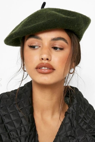 Elif İç Giyim Fransız Keçe Haki Ressam Bere Haki