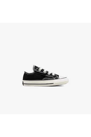 Converse Chuck 70 1v Vintage Canvas Bebek Siyah Sneaker Düz 771641c Siyah