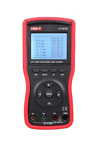 Unit Ut-267b Akıllı 3 Fazlı Kelepçe Voltammetre