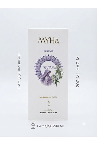 Romantik Sultan Kolonya 200 Ml Zarif Ve Hoş Koku