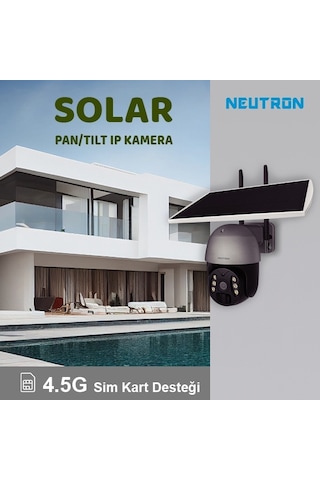 Neutron 3mp 4g Solar Güneş Enerjili Ip Kamera