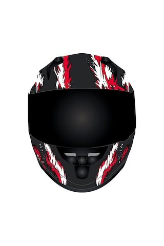 Shıro 5061 Kask Ff Blaster Demon 2xl Gözlüklü Renkli