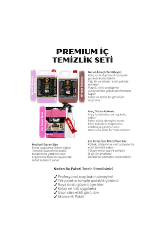 Premıum İç Temizlik Seti