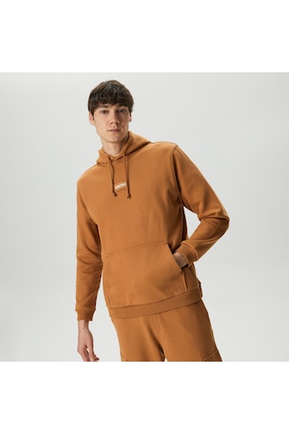 Unıted4 Classic Erkek Kahverengi Hoodie