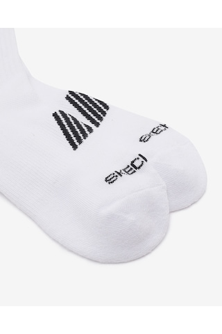Skechers Wo1/2 Terry Low Crew - 3'lü Paket Kadın Çorap Kadın Beyaz Çorap S600187-100